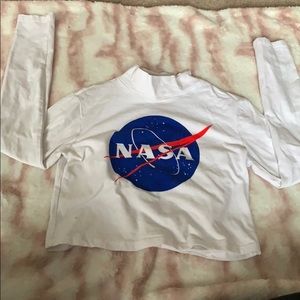 Long sleeve nasa shirt